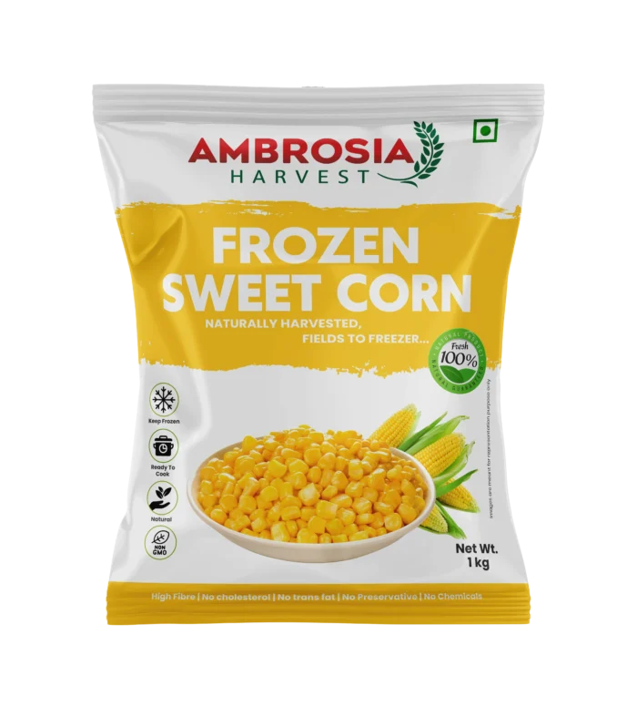 Ambrosia Harvest’s Frozen Sweet Corn 1kgNet Wt.